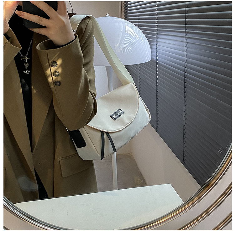 Japanese Harajuku School Style Oxford Cloth Crossbody Bag Casual Simple Versatile Shoulder Bag - Image 4