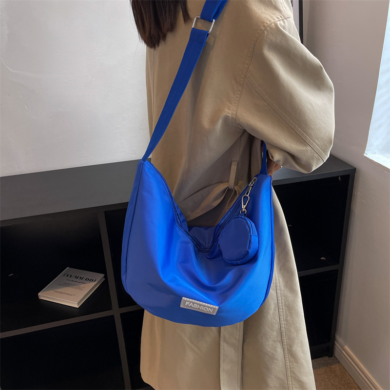 Korean Style Dumpling Bag Women 2023 New Fashion Casual Underarm Shoulder Crossbody Simple Bag - Image 2
