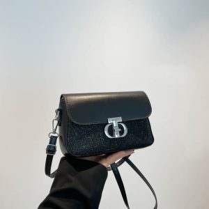 Minimalist PU Shoulder Crossbody Square Bag for Women