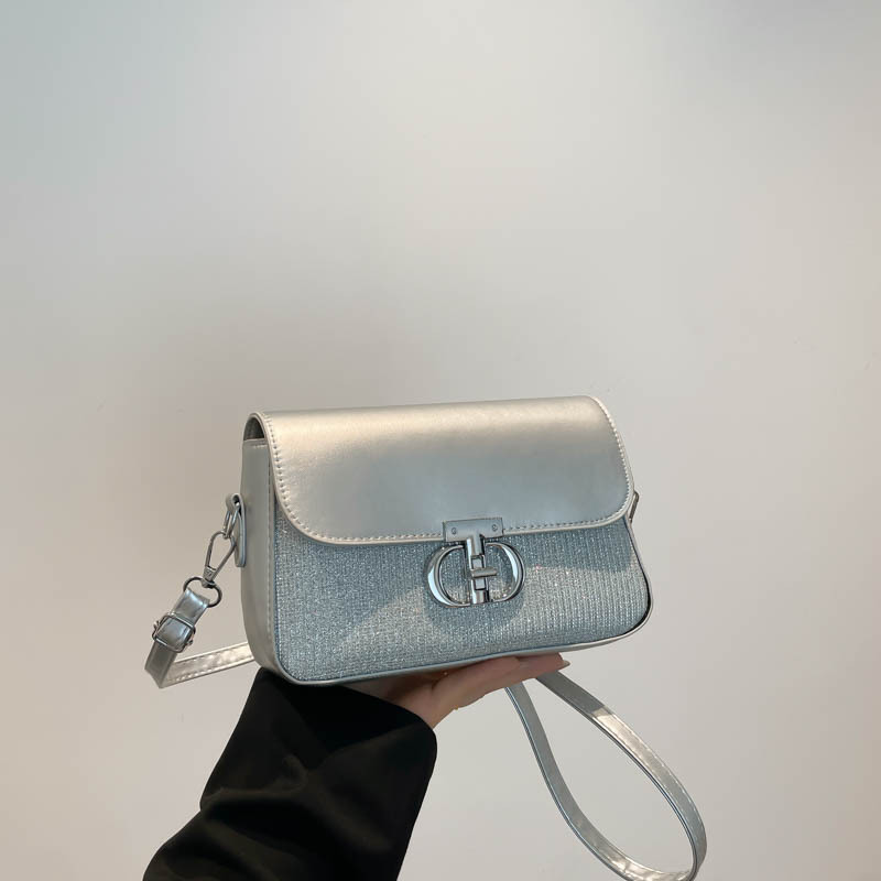 Minimalist PU Shoulder Crossbody Square Bag for Women - Image 2