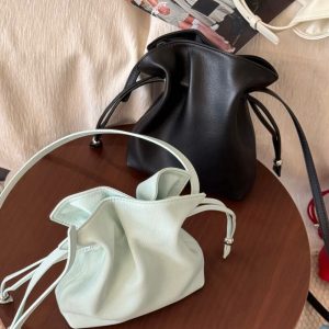 MBH 2026 Summer Dopamine Drawstring Ruched Crossbody Phone Bag